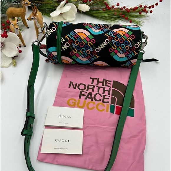 Gucci X North face shoulder bag made in Italy - Picture 1 of 13